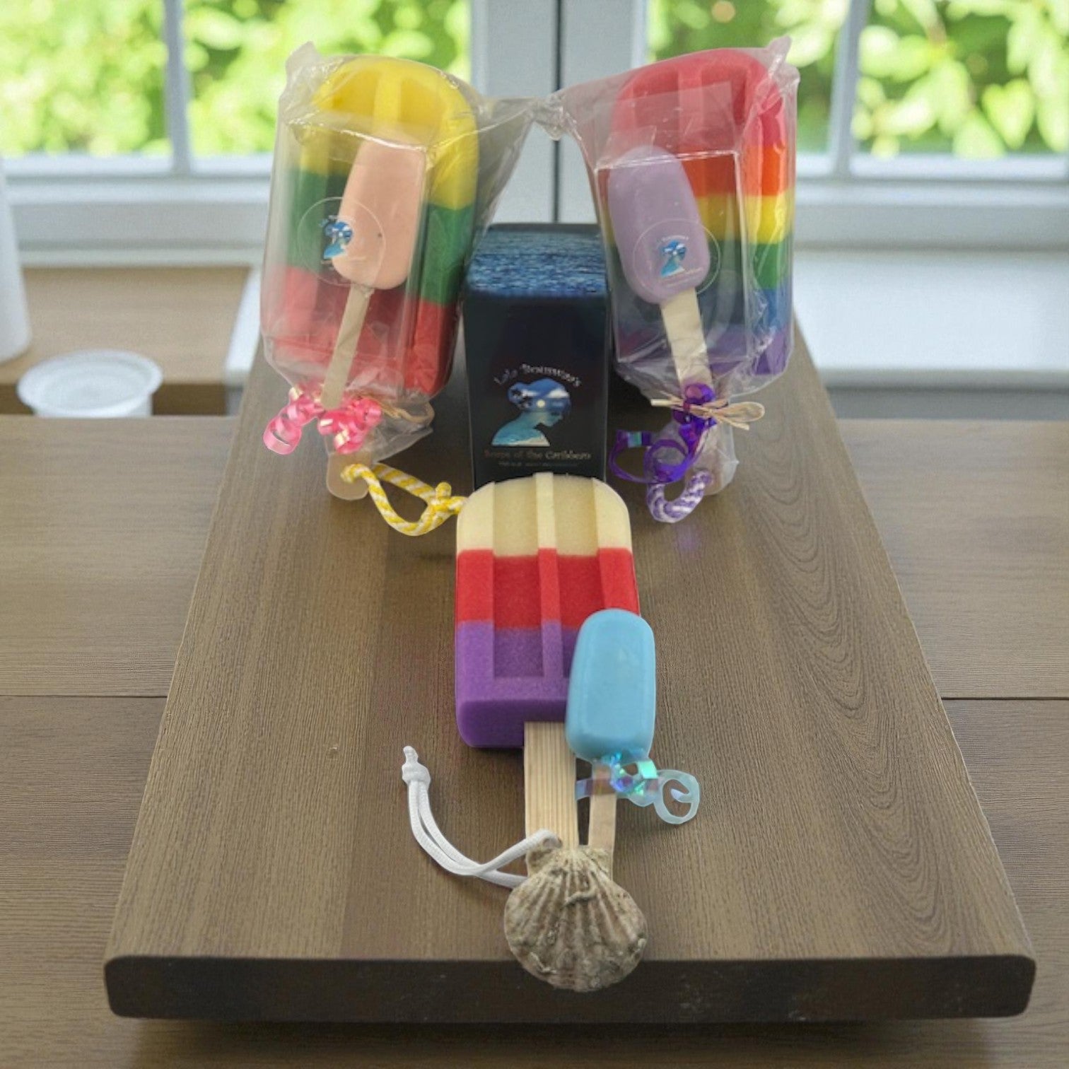 Soapsicles with Popsicle Sponge