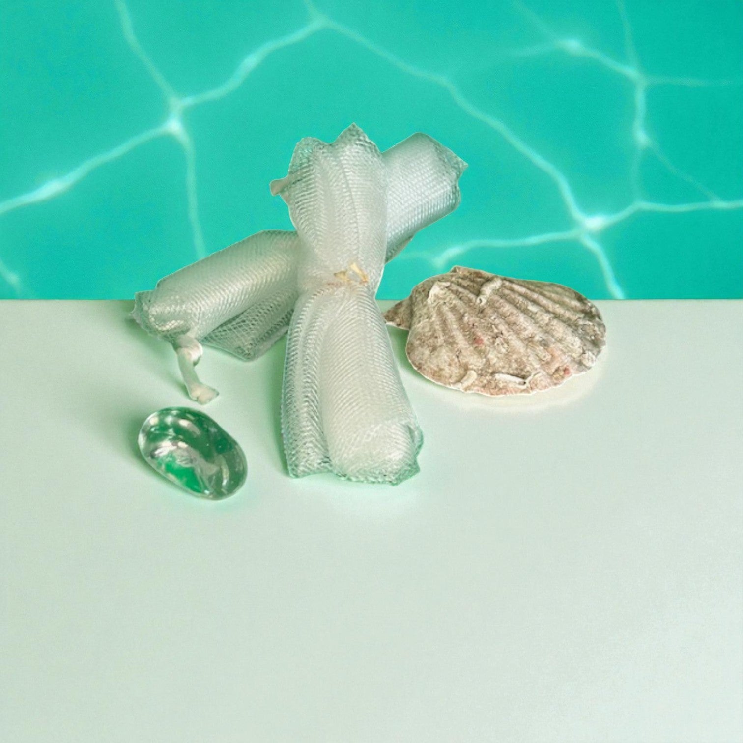 Exfoliant Bubble Mesh Soap Bag